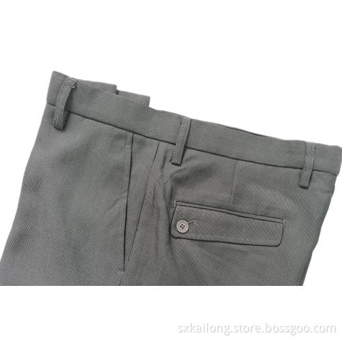 Men's Grey Stripe T/R Pants